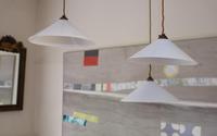 Original Opaline Glass Café Pendants (3 of 10) Original Opaline Glass Café Pendants (3 of 10)