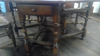Titmarsh & Goodwin Oak Gateleg Table with 4 Ladder-backed Chairs (4 of 4) Titmarsh & Goodwin Oak Gateleg Table with 4 Ladder-backed Chairs (4 of 4)