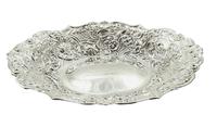 Antique Victorian Sterling Silver 9″ Dish 1897 (8 of 9) Antique Victorian Sterling Silver 9″ Dish 1897 (8 of 9)