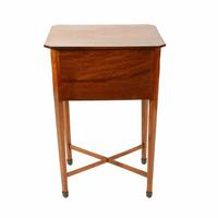 Georgian Mahogany Two Drawer Lamp Table (6 of 8) Georgian Mahogany Two Drawer Lamp Table (6 of 8)