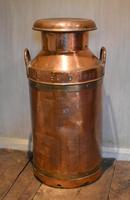 Large United Dairies Copper Milk Churn (5 of 7) Large United Dairies Copper Milk Churn (5 of 7)