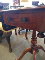 Victorian Mahogany Pembroke Table with Two Drawers (5 of 7) Victorian Mahogany Pembroke Table with Two Drawers (5 of 7)