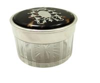 Antique Sterling Silver & Tortoiseshell Vanity Jar 1933 (6 of 10) Antique Sterling Silver & Tortoiseshell Vanity Jar 1933 (6 of 10)