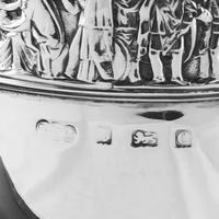 Antique Solid Silver Goblet / Cup with Roman Frieze - Elkington & Co 1902 (16 of 16) Antique Solid Silver Goblet / Cup with Roman Frieze - Elkington & Co 1902 (16 of 16)