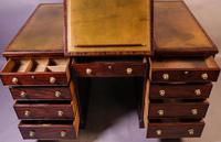 Rare Early 19th Century Partners Desk Mahogany (8 of 21) Rare Early 19th Century Partners Desk Mahogany (8 of 21)