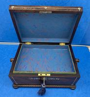 William IV Rosewood Sarcophagus Box with Inlay (12 of 13) William IV Rosewood Sarcophagus Box with Inlay (12 of 13)