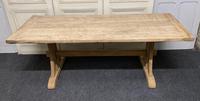 French Oak Farmhouse Trestle Dining Table (2 of 14) French Oak Farmhouse Trestle Dining Table (2 of 14)