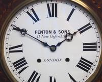 Antique Drop Dial Wall Clock - Walnut 8-Day Striking Wall Clock (5 of 12) Antique Drop Dial Wall Clock - Walnut 8-Day Striking Wall Clock (5 of 12)