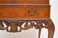 Antique Queen Anne Style Burr Walnut Cocktail Cabinet (11 of 11) Antique Queen Anne Style Burr Walnut Cocktail Cabinet (11 of 11)