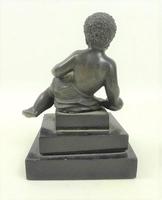 Bronze Sculpture of Laughing Boy (5 of 5) Bronze Sculpture of Laughing Boy (5 of 5)
