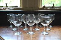 Set of 12 Wine Glasses (2 of 5) Set of 12 Wine Glasses (2 of 5)