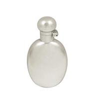 Antique Edwardian Sterling Silver 4" Hip Flask 1905 (7 of 7) Antique Edwardian Sterling Silver 4" Hip Flask 1905 (7 of 7)