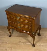 Shaped Walnut Three Drawer Table - Waring & Gillow (3 of 12) Shaped Walnut Three Drawer Table - Waring & Gillow (3 of 12)