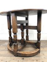Unusual Antique Oak Oval Top Table (8 of 12) Unusual Antique Oak Oval Top Table (8 of 12)