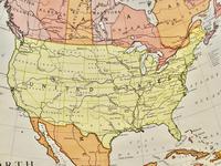 Large University Chart “Physical Map of North America” by Bacon (5 of 5) Large University Chart “Physical Map of North America” by Bacon (5 of 5)