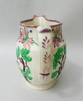 Attractive Pink Lustre Creamware Jug With Deer c.1820 (6 of 7) Attractive Pink Lustre Creamware Jug With Deer c.1820 (6 of 7)