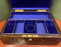 Good Quality Fully-fitted Coromandel-wood Jewellery Box (6 of 6) Good Quality Fully-fitted Coromandel-wood Jewellery Box (6 of 6)