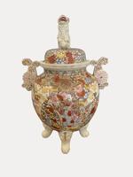 Antique Japanese Quality Satsuma Lidded Vase (2 of 5) Antique Japanese Quality Satsuma Lidded Vase (2 of 5)