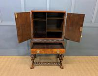 Burr Walnut Carolean Style Cocktail Cabinet (6 of 18) Burr Walnut Carolean Style Cocktail Cabinet (6 of 18)