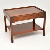 Pair of Georgian Style Mahogany Side Table c.1950s (5 of 12) Pair of Georgian Style Mahogany Side Table c.1950s (5 of 12)