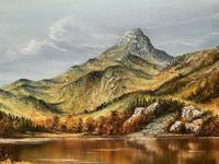 Original 20th Century Snowdonia Lake North Wales Welsh Mountain Landscape Oil Painting (7 of 12) Original 20th Century Snowdonia Lake North Wales Welsh Mountain Landscape Oil Painting (7 of 12)