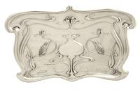 Antique Art Nouveau Sterling Silver Kingfisher Bird Dressing Tray 1903 (9 of 9) Antique Art Nouveau Sterling Silver Kingfisher Bird Dressing Tray 1903 (9 of 9)
