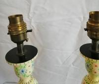 Pair of Kashmir Painted Lamps (3 of 6) Pair of Kashmir Painted Lamps (3 of 6)