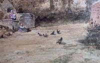 'lane Near Witley', Surrey, Birket Foster R.W.S. (4 of 6) 'lane Near Witley', Surrey, Birket Foster R.W.S. (4 of 6)
