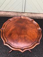 Antique Mahogany Tripod Wine Table Shaped Top (2 of 4) Antique Mahogany Tripod Wine Table Shaped Top (2 of 4)