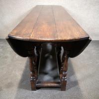 Large Oak Drop Leaf Table, Gate Leg Table, Dining Table - Seats Eight Persons (6 of 9) Large Oak Drop Leaf Table, Gate Leg Table, Dining Table - Seats Eight Persons (6 of 9)
