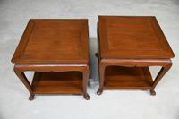 Pair of Chinese Rosewood Side Tables (11 of 13) Pair of Chinese Rosewood Side Tables (11 of 13)