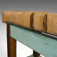 Antique Butcher's Block, English, Beech, Teak, Work Table, Kitchen Island, 1900 (5 of 12) Antique Butcher's Block, English, Beech, Teak, Work Table, Kitchen Island, 1900 (5 of 12)