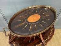 Edwardian Inlaid Mahogany Tray Top Etagere (14 of 19) Edwardian Inlaid Mahogany Tray Top Etagere (14 of 19)