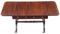 19th Century Inlaid Mahogany Folding Sofa Table (6 of 9) 19th Century Inlaid Mahogany Folding Sofa Table (6 of 9)