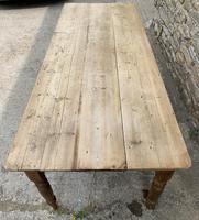 Large Antique Pine Farmhouse Table on Turned Legs (6 of 19) Large Antique Pine Farmhouse Table on Turned Legs (6 of 19)