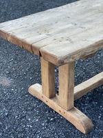 Large French Rustic Bleached Oak Farmhouse Dining Table (30 of 36) Large French Rustic Bleached Oak Farmhouse Dining Table (30 of 36)