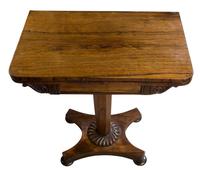 Small Rosewood Card Table (9 of 10) Small Rosewood Card Table (9 of 10)