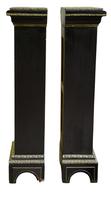 Pair of French Louis XIV Style Ebonised Stands (3 of 5) Pair of French Louis XIV Style Ebonised Stands (3 of 5)