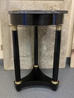 French Ebonised Empire Lamp Table (2 of 15) French Ebonised Empire Lamp Table (2 of 15)