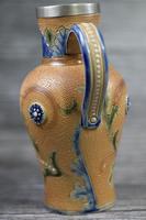 Rare CJC Bailey Fulham Art Pottery Jug c.1880 (5 of 13) Rare CJC Bailey Fulham Art Pottery Jug c.1880 (5 of 13)
