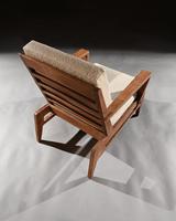 Iconic Pair of Rene Gabriel Mid 20th Century Oak Lounge Chairs (6 of 7) Iconic Pair of Rene Gabriel Mid 20th Century Oak Lounge Chairs (6 of 7)