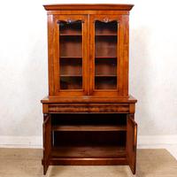 Library Glazed Bookcase Mahogany 19th Century Victorian Display Cabinet (5 of 11) Library Glazed Bookcase Mahogany 19th Century Victorian Display Cabinet (5 of 11)