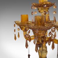 Pair of Antique Candelabra, English, Glass, Candle Stand, Victorian c.1890 (7 of 12) Pair of Antique Candelabra, English, Glass, Candle Stand, Victorian c.1890 (7 of 12)