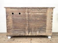 Distressed Antique Pine Cupboard with Painted Base (10 of 10) Distressed Antique Pine Cupboard with Painted Base (10 of 10)