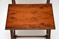 Antique Regency Style Yew Wood Nest of Tables (8 of 8) Antique Regency Style Yew Wood Nest of Tables (8 of 8)