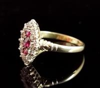 Victorian Ruby & Diamond Navette Ring (8 of 14) Victorian Ruby & Diamond Navette Ring (8 of 14)