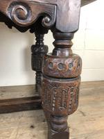 Antique Carved Oak Refectory Dining Table (13 of 15) Antique Carved Oak Refectory Dining Table (13 of 15)
