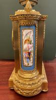 19th Century Ormolu & Painted Porcelain Striking 8-day Mantel Clock (4 of 7) 19th Century Ormolu & Painted Porcelain Striking 8-day Mantel Clock (4 of 7)