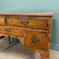 Spectacular 18th Century Figured Walnut Antique Lowboy / Side Table (5 of 5) Spectacular 18th Century Figured Walnut Antique Lowboy / Side Table (5 of 5)