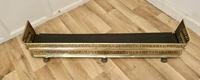 Fine Quality Victorian Pierced Brass Fender (3 of 5) Fine Quality Victorian Pierced Brass Fender (3 of 5)